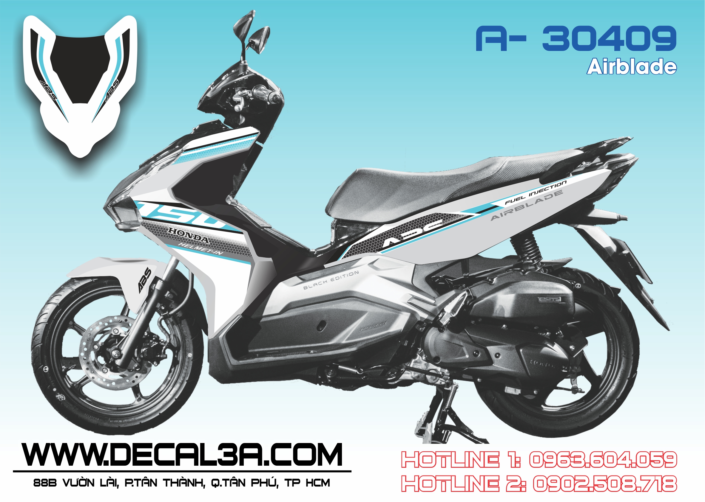 AirBlade ABS tổ ong - A 30409